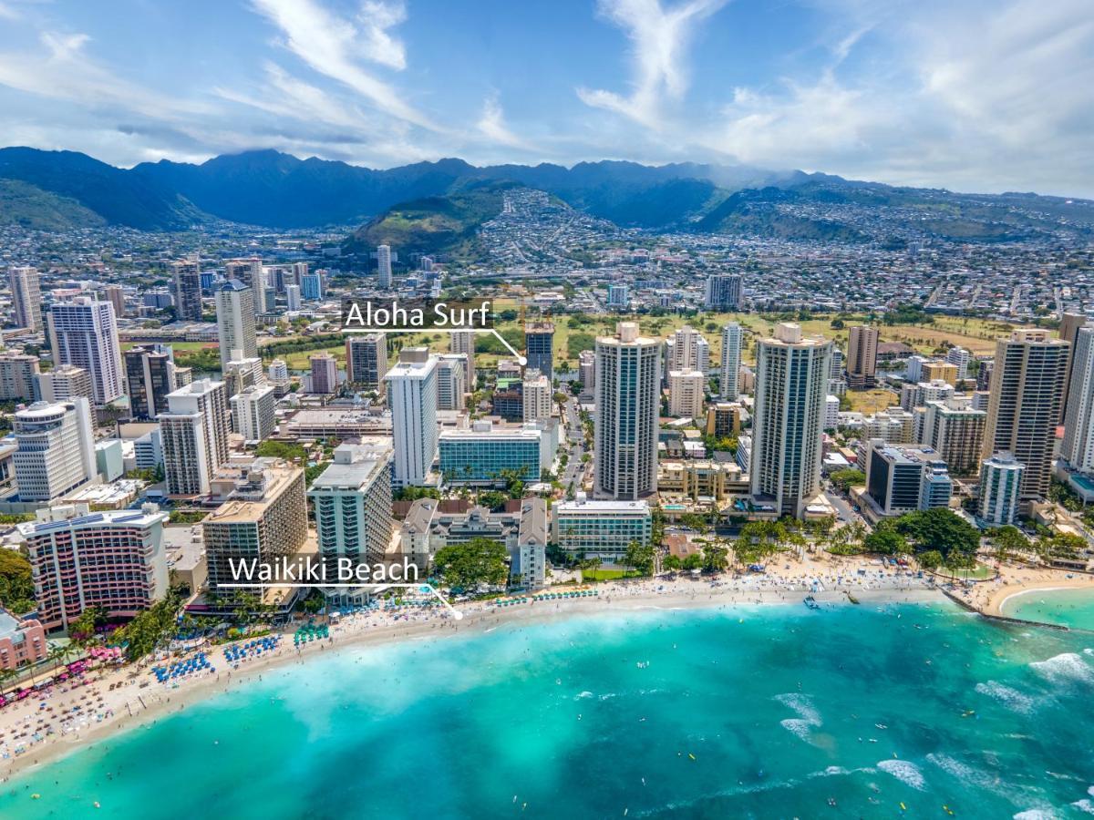 City View Studio With Pool Access In Aloha Surf! Honolulu Exterior photo